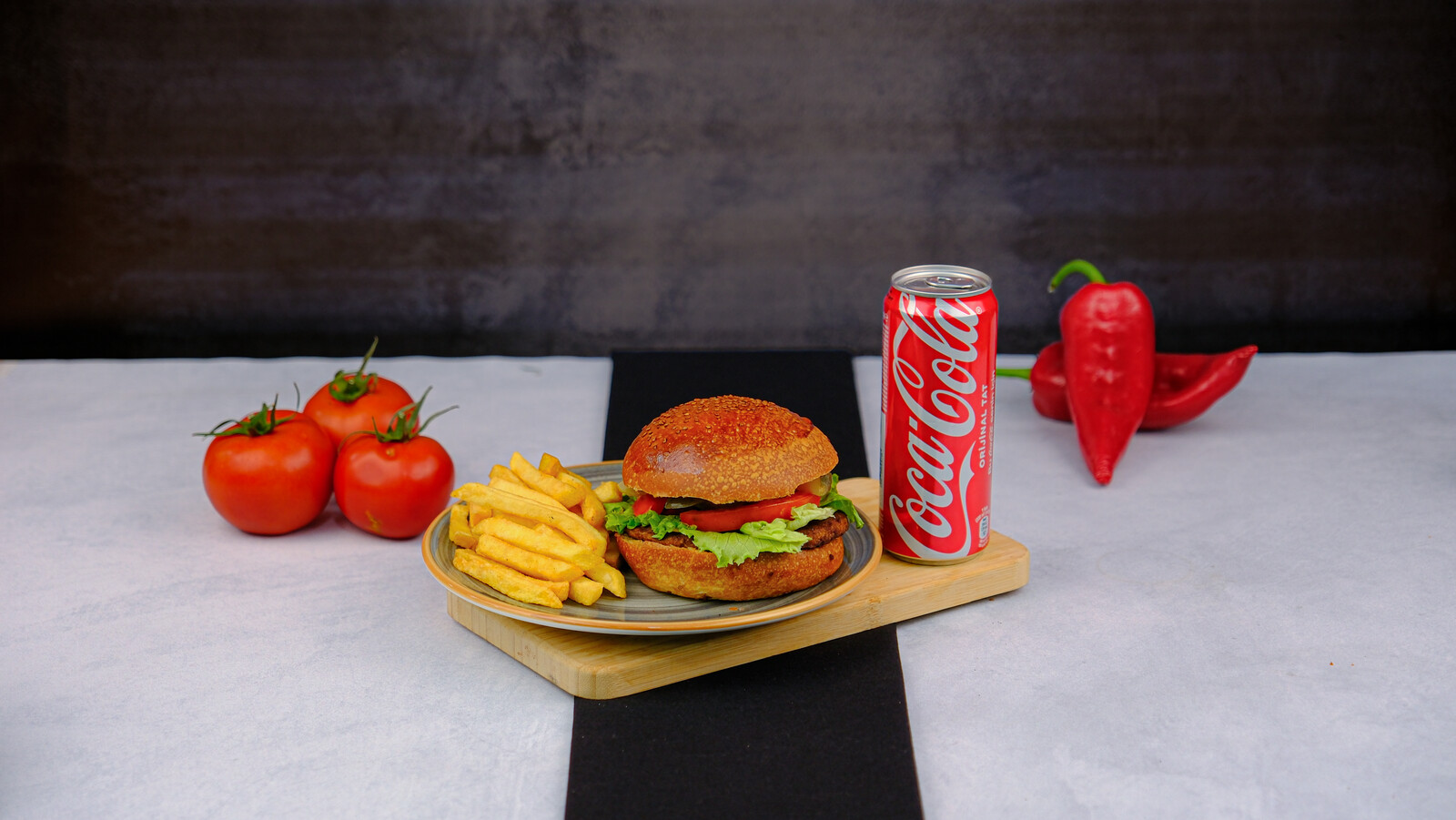 Premium Burger Set